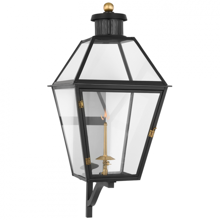 Stratford Large Bracketed Gas Wall Lantern