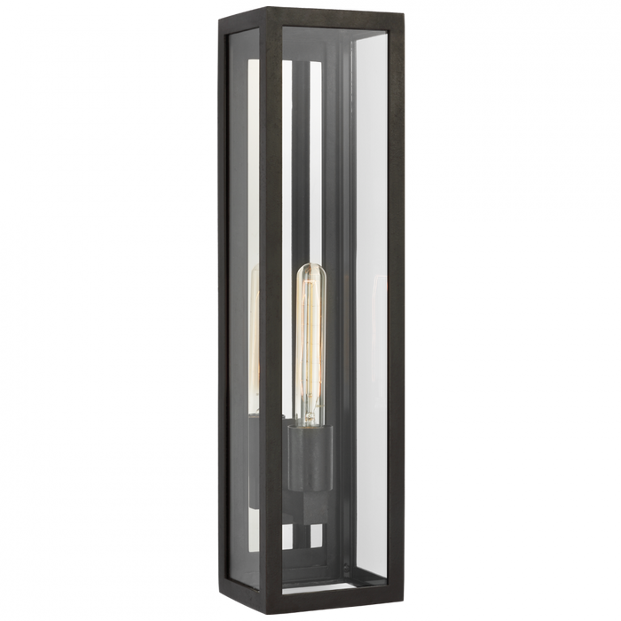 Fresno Large Tall 3/4 Wall Lantern