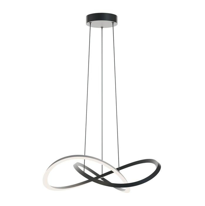 Celeste 24'' LED Pendant, 120-277V, 31W, 5 CCT, BK
