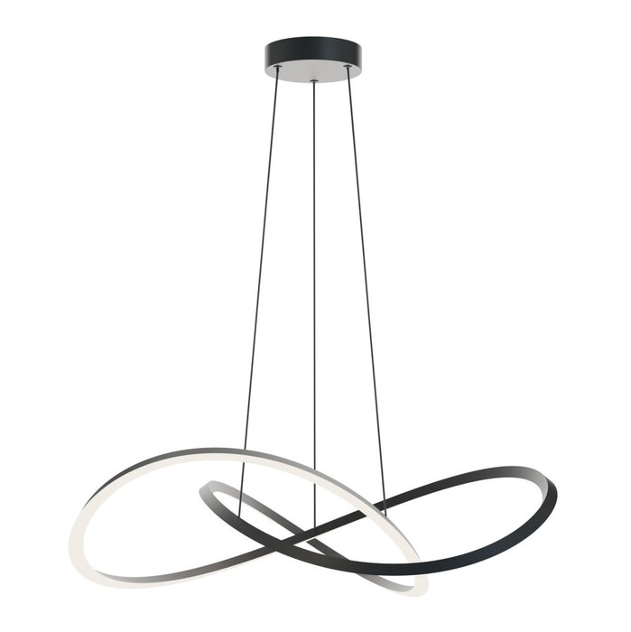 Celeste 32'' LED Pendant, 120-277V, 40W, 5 CCT, BK