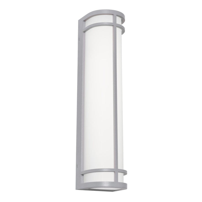 Crain 24'' LED Outdoor Sconce, 120-277V, 24W, 5 CCT, TG