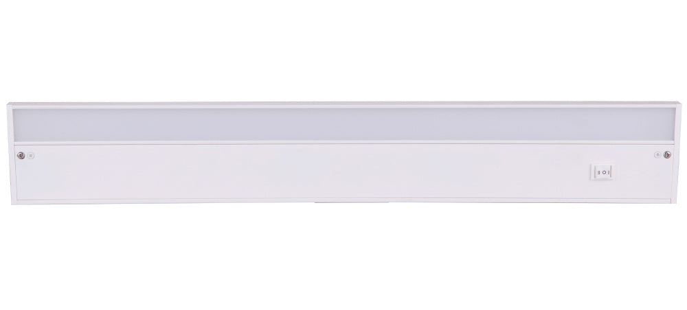 24" Under Cabinet LED Light Bar in White
