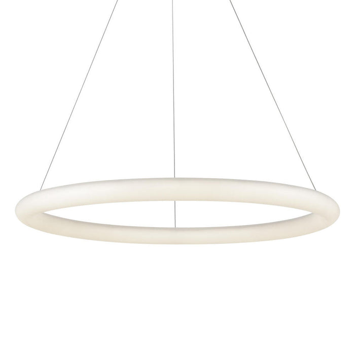Cumulus Minor 32-in White LED Pendant
