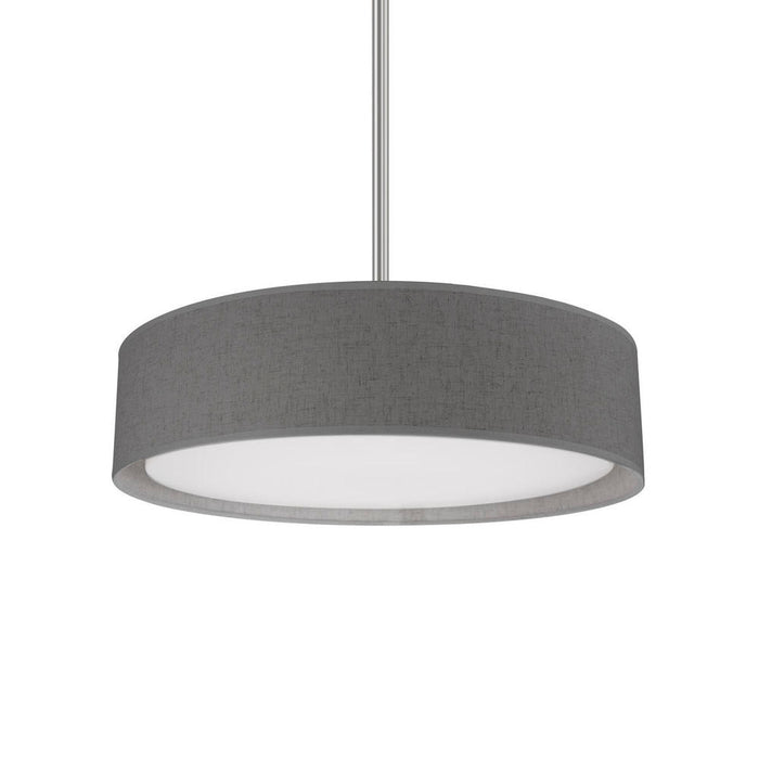 Dalton 16-in Gray LED Pendant
