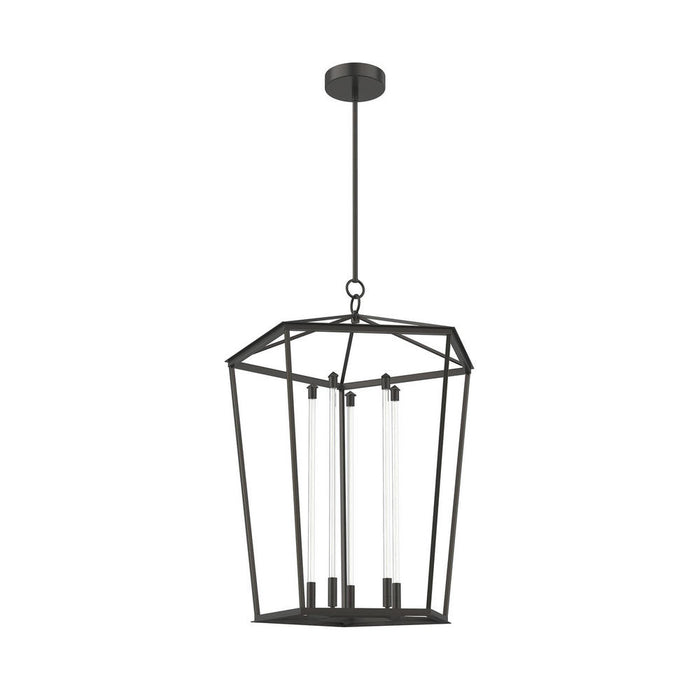 Delphine 29-in Urban Bronze LED Pendant