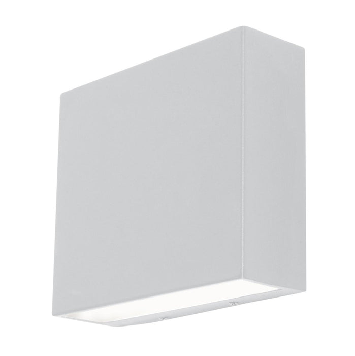 Dakota 8'' LED Outdoor Sconce, 120-277V, 24W, 5 CCT, WH