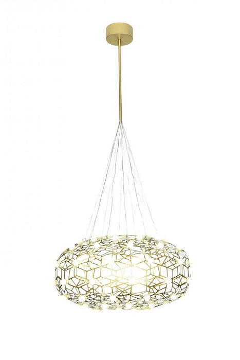 LED Chandelier Gold