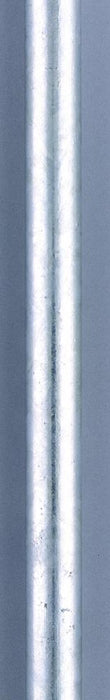 72-inch Stainless Steel Ceiling Fan Downrod - Galvanized