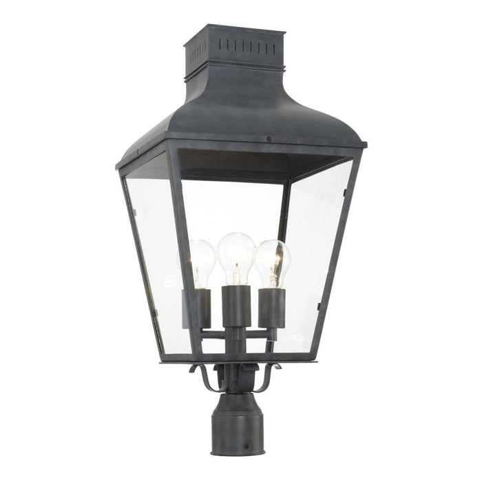 Dumont 3 Light Graphite Outdoor Post