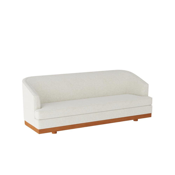 Bishop Sofa Frost Linen White Oyster