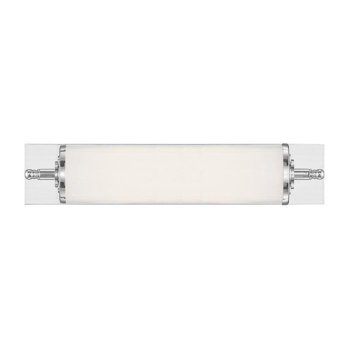 Foster 1 Light LED Polished Chrome Bathroom Vanity