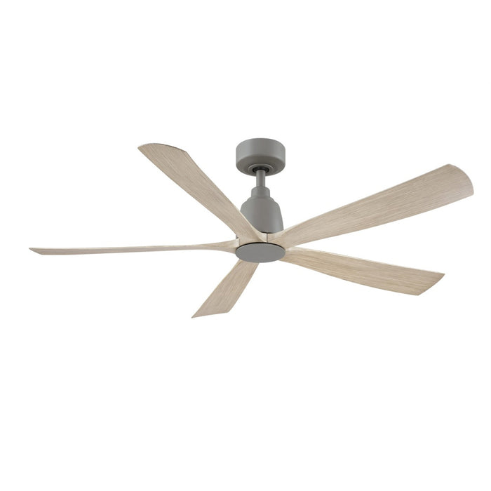 Kute5 52 inch Indoor/Outdoor Ceiling Fan - Antique Graphite with Light Oak blades