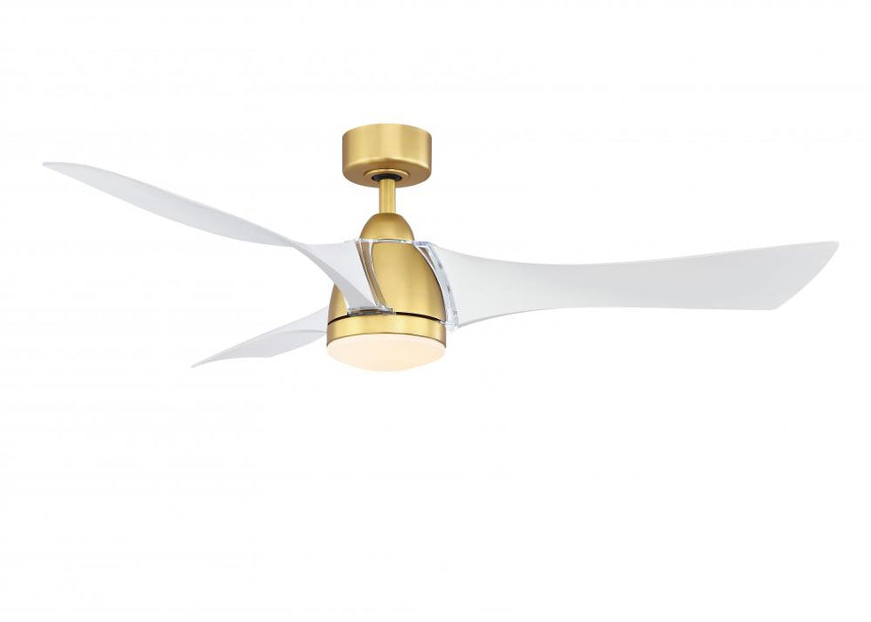 Klear Lights Klear 56 inch Indoor/Outdoor Ceiling Fan with LED CCT Select Light Kit ...