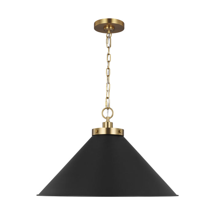 Wellfleet Wide Cone Pendant