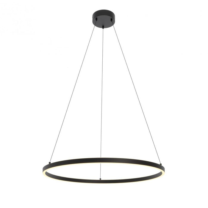 Glo 36In Pendant Led 40W 120V,3000K,BK