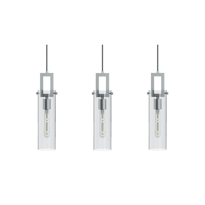 Houston 3 Light Linear Pendant, 60W, SN