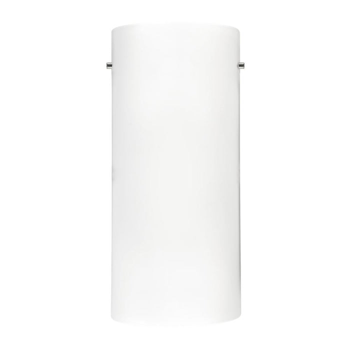 Hudson 13-in Brushed Nickel/Chrome LED Wall Sconce