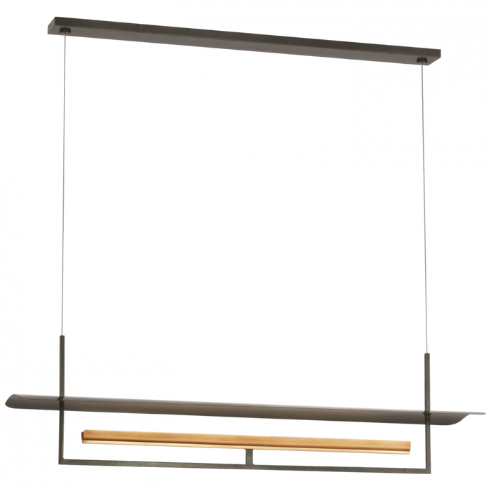 Tristan 54" Reflector Linear Chandelier