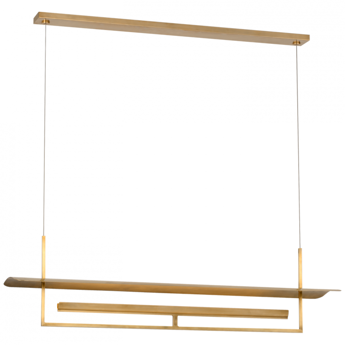 Tristan 54" Reflector Linear Chandelier