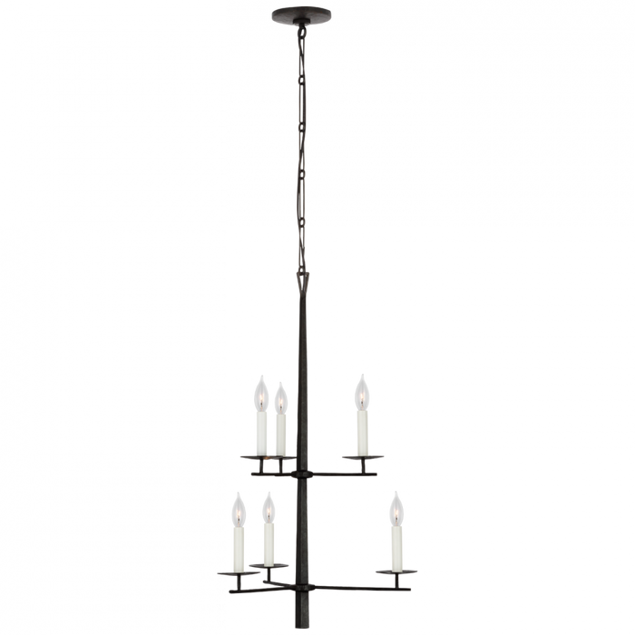 Arnav Small  Two-Tier Entry  Chandelier