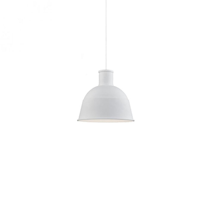 Irving 13-in White 1 Light Pendant