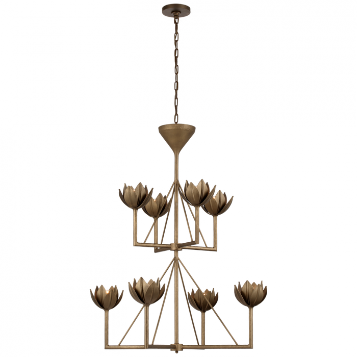 Alberto Medium Two Tier Chandelier