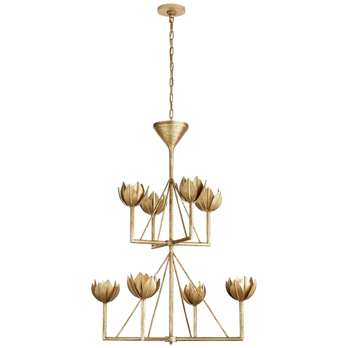 Alberto Medium Two Tier Chandelier