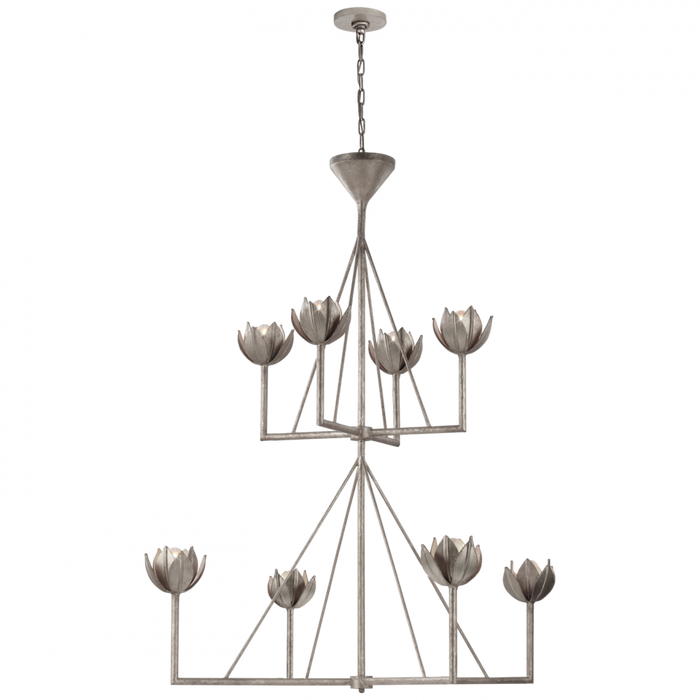 Alberto Large Two Tier Chandelier