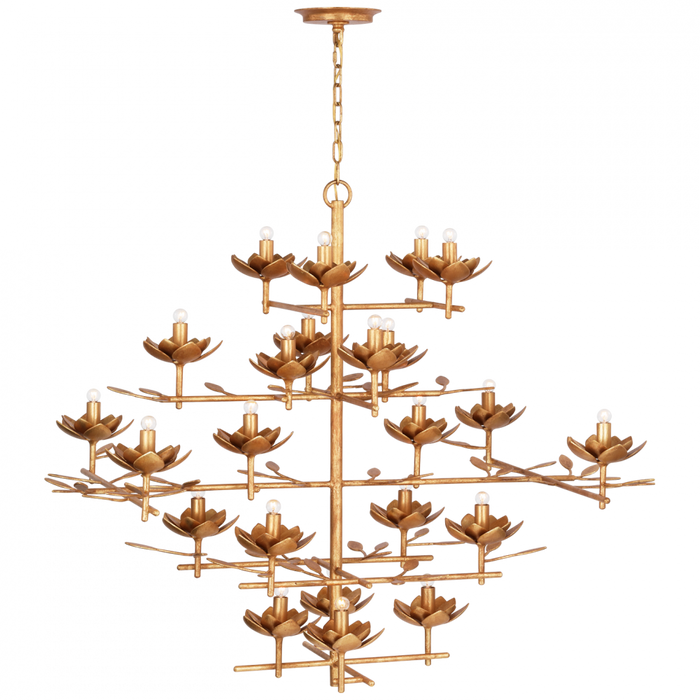 Clementine 48" Tiered Entry Chandelier