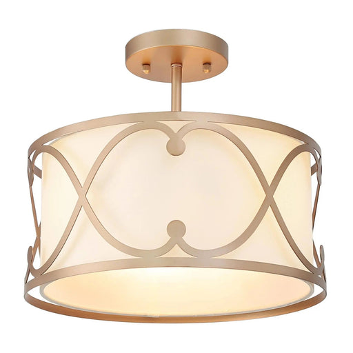 Joan 3-Light Semi-Flush 