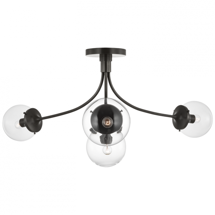 Prescott Large Semi-Flush Mount