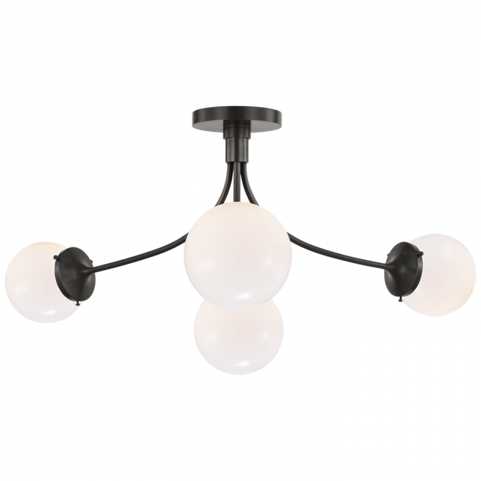 Prescott Large Semi-Flush Mount