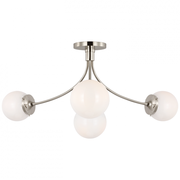 Prescott Large Semi-Flush Mount