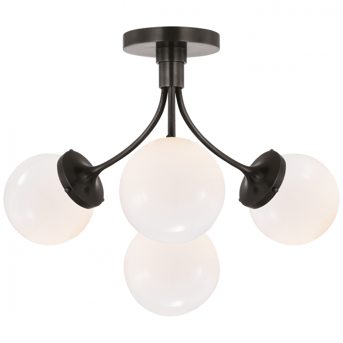 Prescott Medium Semi-Flush Mount