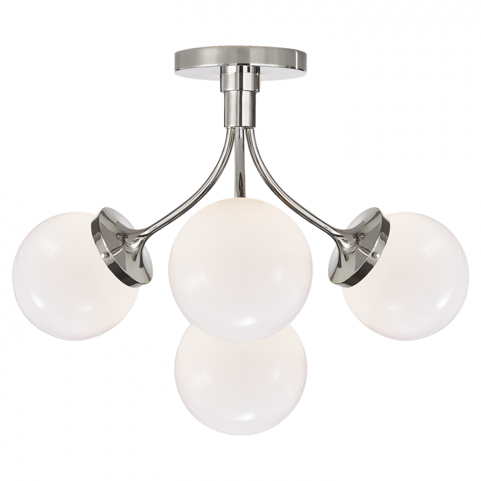 Prescott Medium Semi-Flush Mount