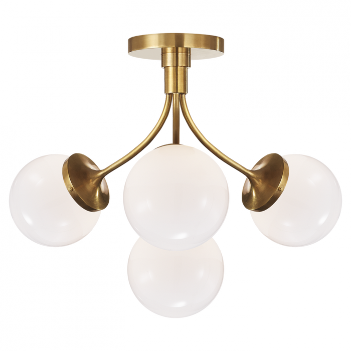 Prescott Medium Semi-Flush Mount