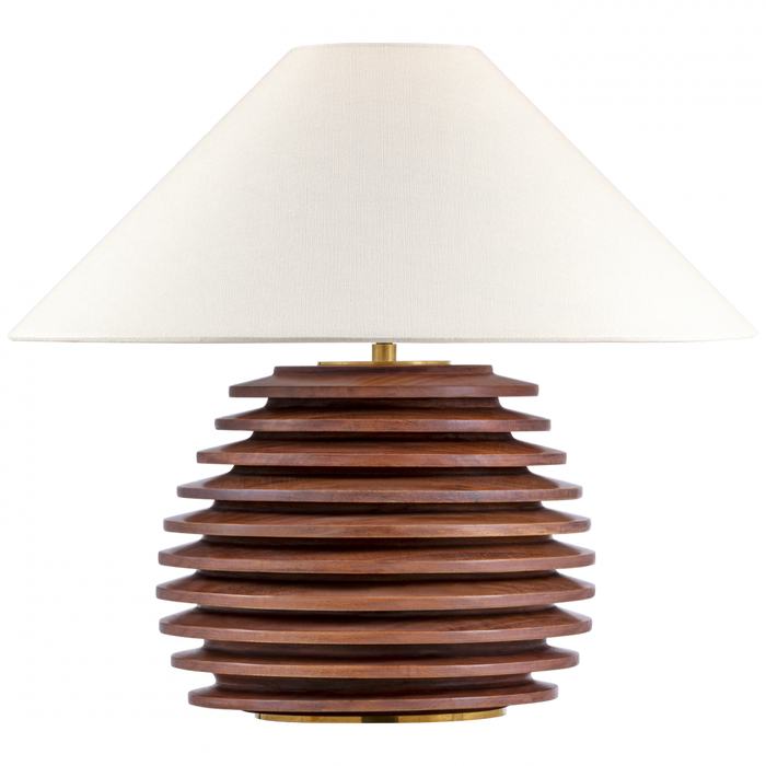 Crenelle 20" Stacked Table Lamp