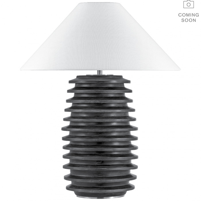 Crenelle 27" Stacked Table Lamp