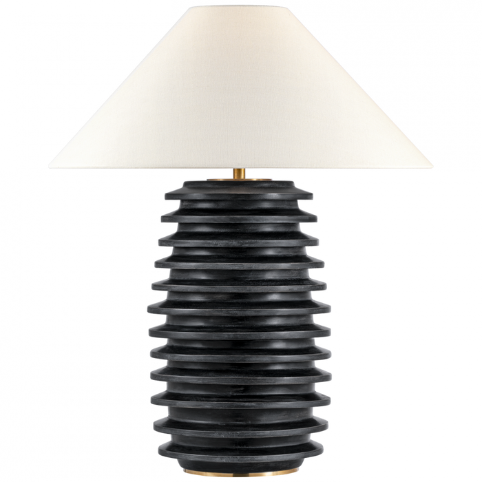 Crenelle 27" Stacked Table Lamp