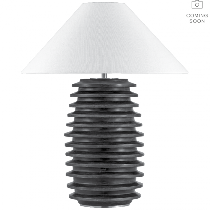 Crenelle 27" Stacked Table Lamp