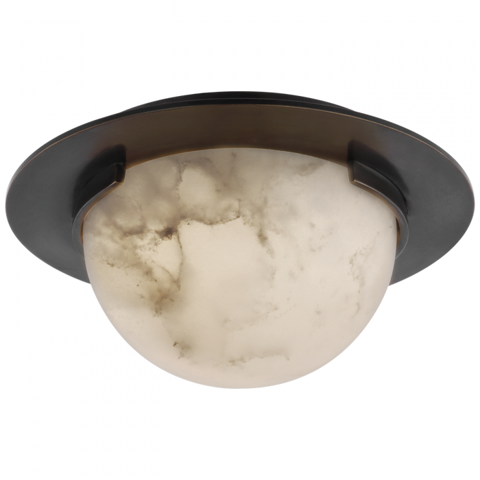 Melange 6" Solitaire Flush Mount