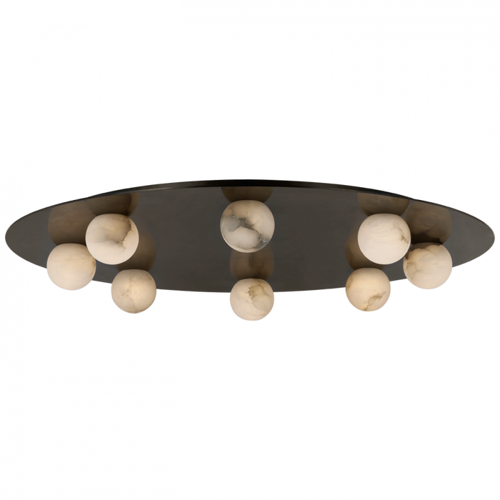 Pertica 30" Eight Light Flush Mount