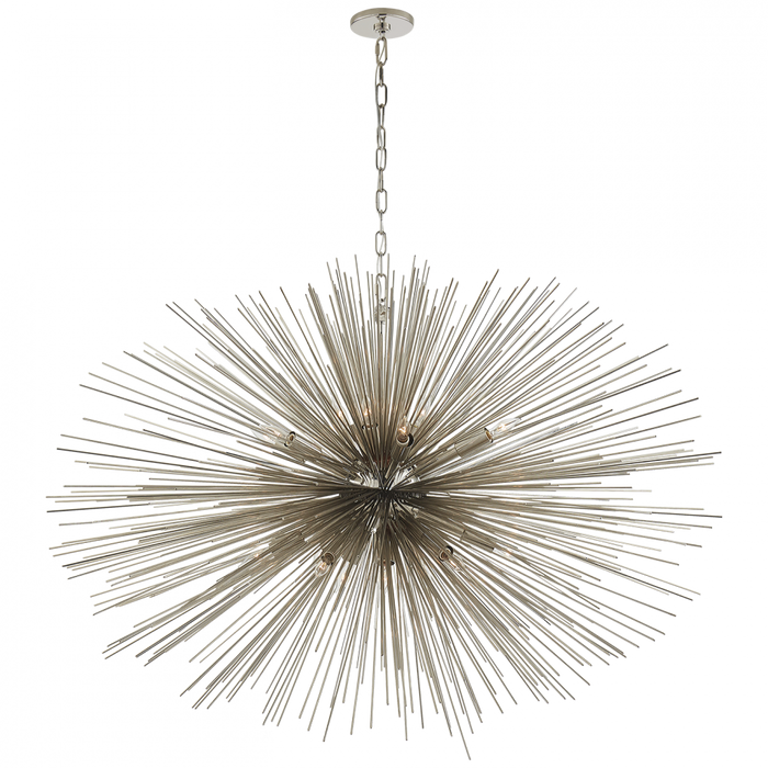 Strada Large Oval Chandelier