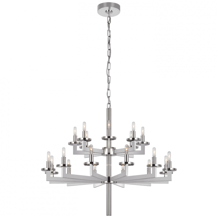 Liaison Double Tier Chandelier