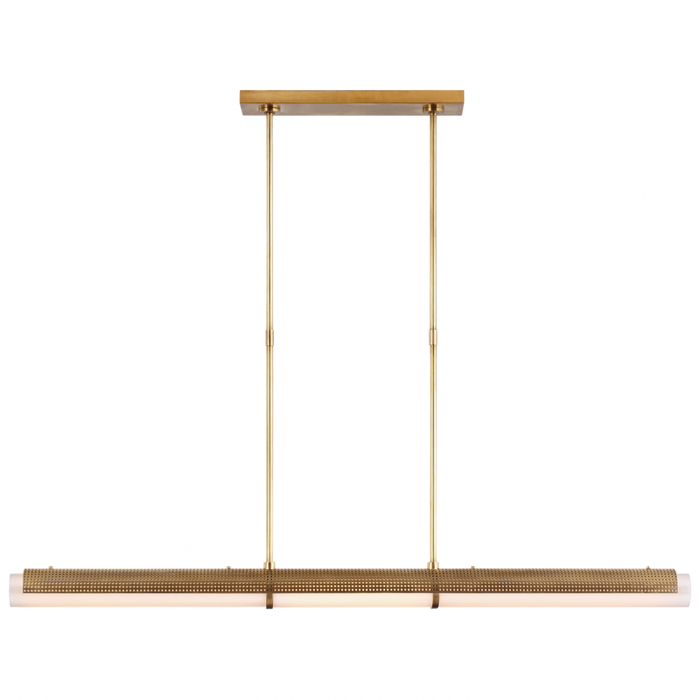 Precision Large Linear Chandelier