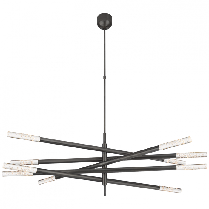Rousseau Grande Ten Light Articulating Chandelier