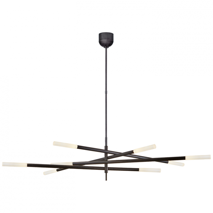 Rousseau Grande Eight Light Articulating Chandelier
