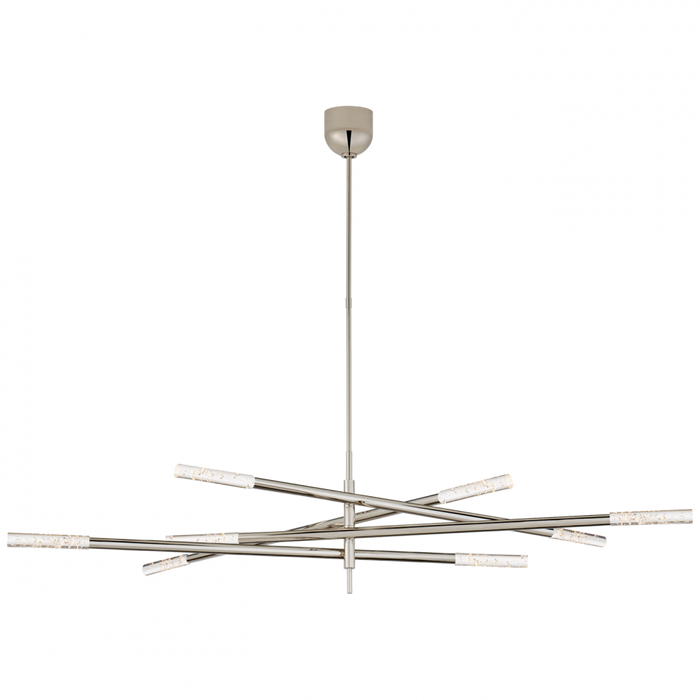 Rousseau Grande Eight Light Articulating Chandelier