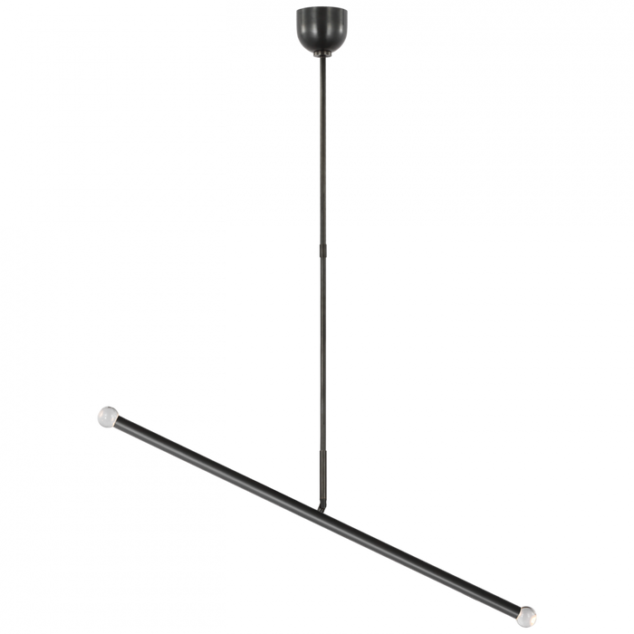 Rousseau Large Articulating Linear Chandelier