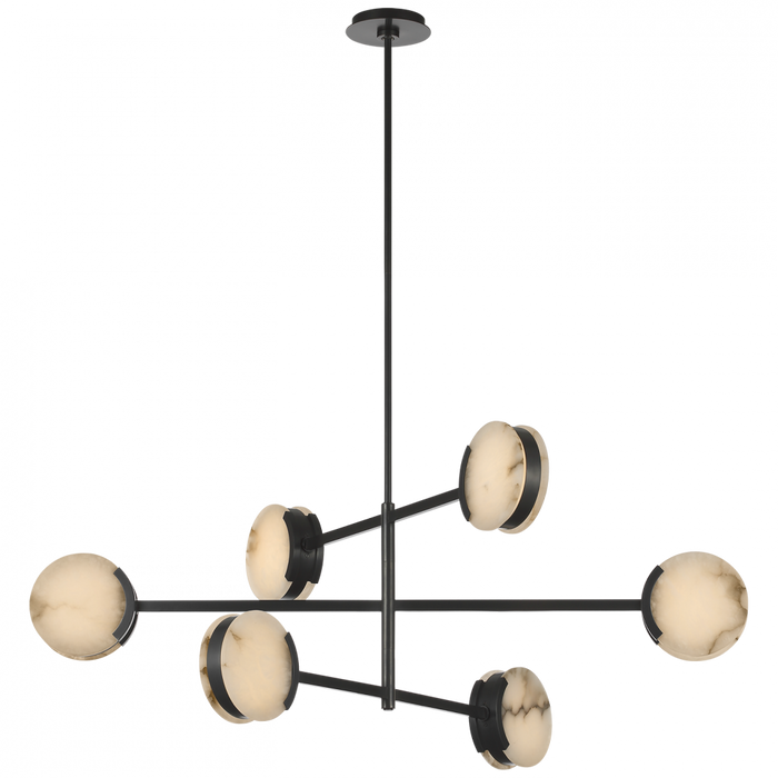 Melange 48" Multi-Positional Chandelier